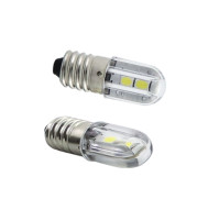 Boat Led Bulb, 1 watts - No Polarity - Indicator Led - E10 - White - D10*28mm - T4W-4LX- AZLED